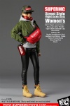 SUPERMC Street Style Flight Jacket Sets Women's